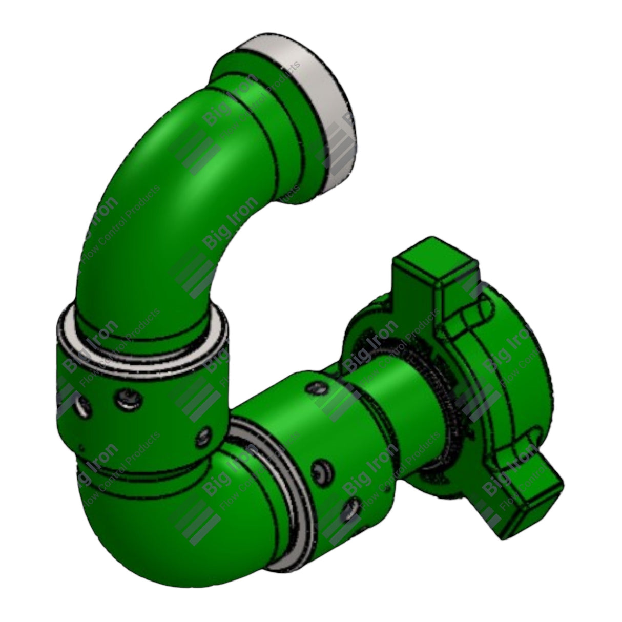 Swivel Joint, Style 50, 2” 1502 MxF, 10000 psi, Sour Service