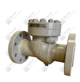 Check Valve, Swing, TE, 3” 600# RF, FP, Sour, WCB/SS, Viton GLT 90, BC