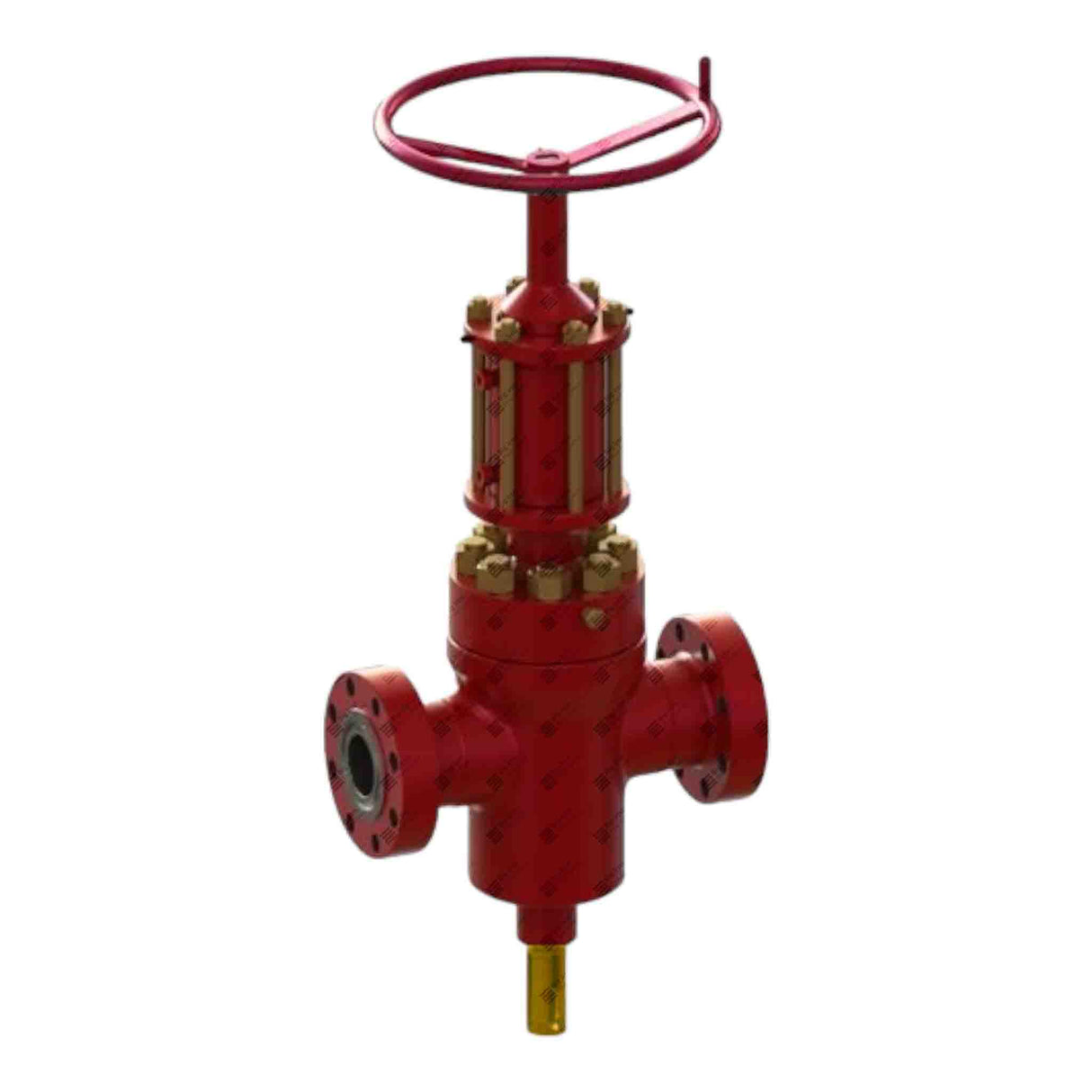 Gate Valve, Hydraulic, FC, 3-1/16" 10M, Manual Override, EE 1.5, L+U, PSL3, PR1, API6A