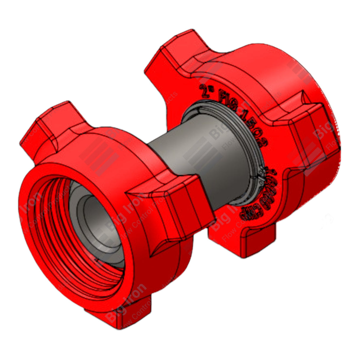 Crossover Union, 2” 1502 MxM, 15000 psi, STD Service (NNA)