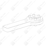 Plug Valve Wrench, FMC TE, 2" ULT150 / DR150 & DR200