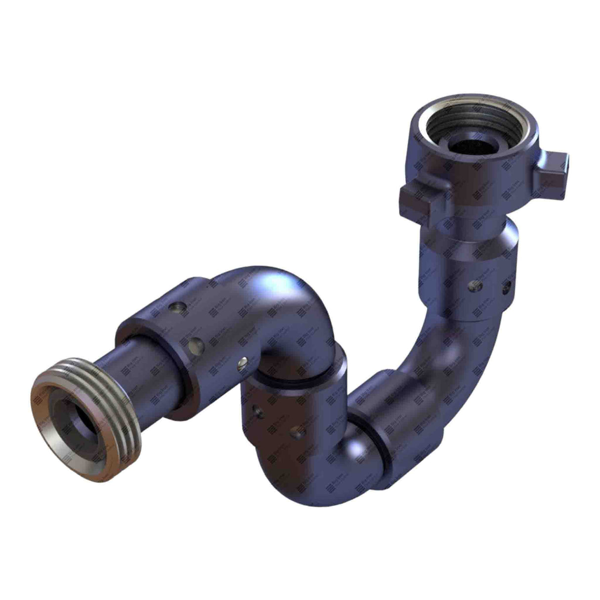 Swivel Joint, Style 100, 2" 1502 MxF, 15000 psi, STD Service